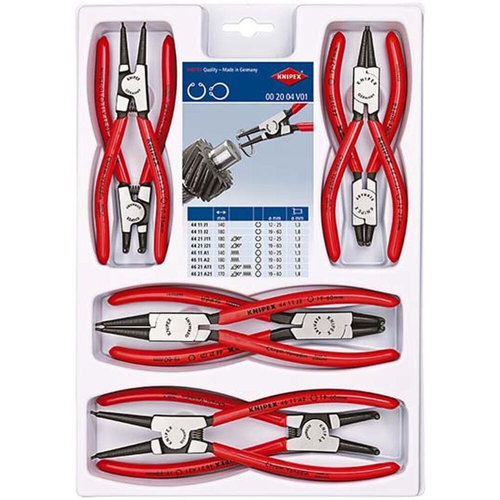 Knipex Sicherungsringzangen Set 00 20 04 V01