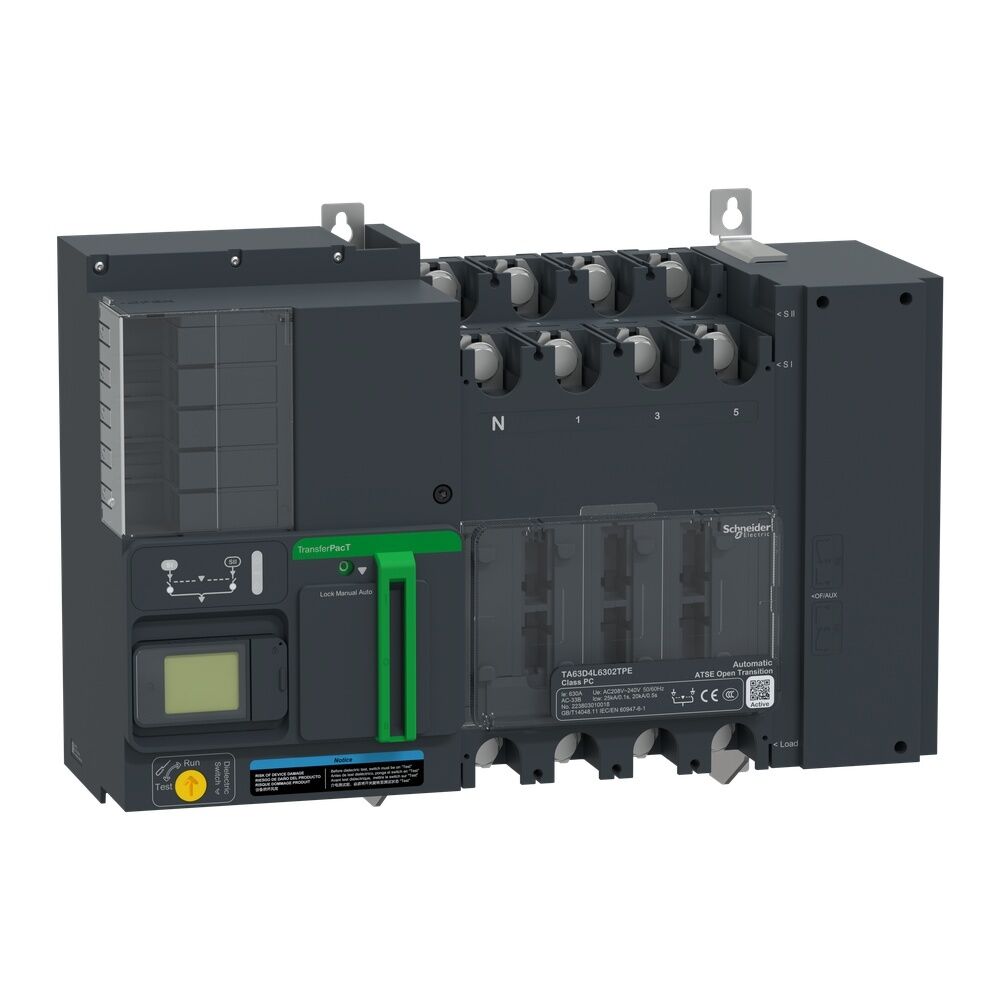 Schneider Electric Niederspannungs Netzumschalter TA63D4L6302TPE