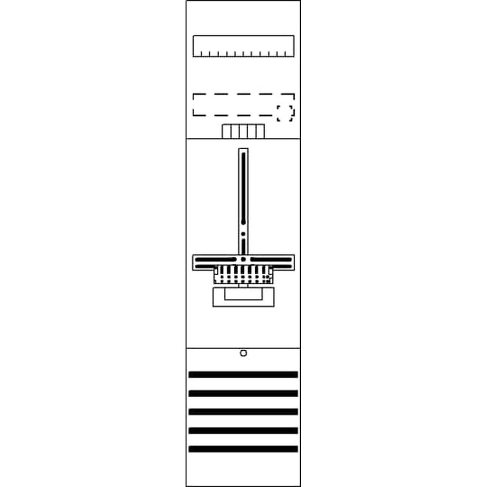 Striebel & John Zählerkomplettfeld 2CPX054091R9999 Typ DF17P1
