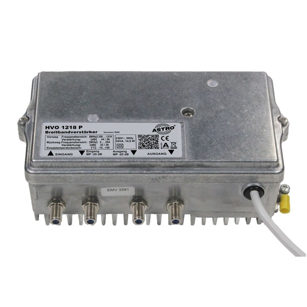 Astro Modularer Breitbandverstärker 00217130 Typ HVO 1218 P