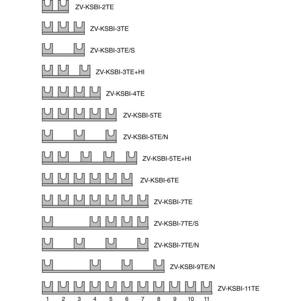 5te6806 Eaton Phasenschiene 112371 Typ ZV-KSBI-5TE+HI