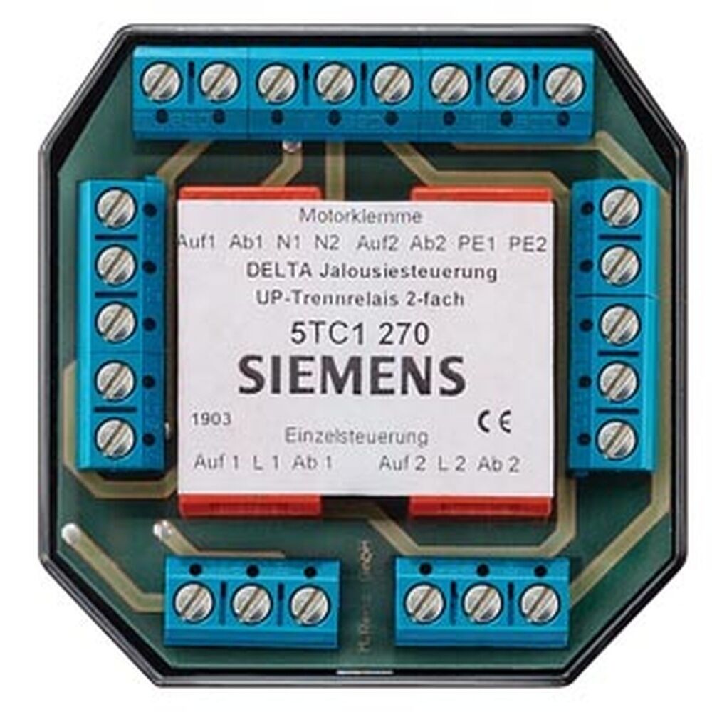 Siemens UP Trennrelais 5TC1270