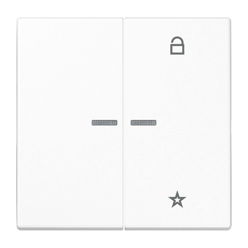 Jung eNet Funk Steuertaste FMLS1701WW