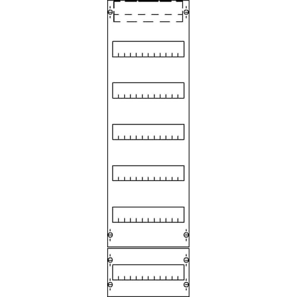 Striebel & John Verteilerfeld 2CPX054001R9999 Typ FV16