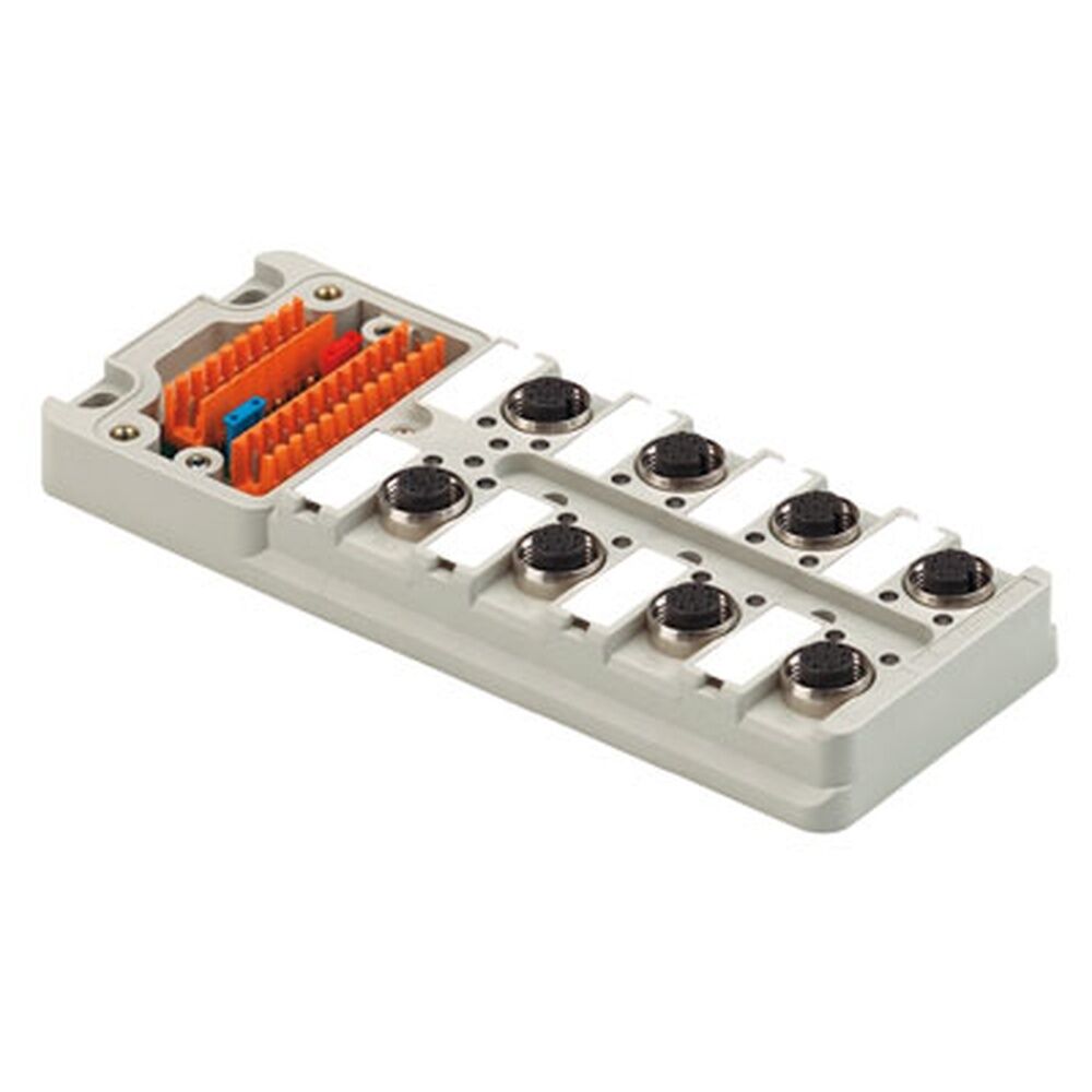 Weidmüller Passiver Sensor Aktor Verteiler 1701251000 Typ SAI-8-M 5P M12 UT