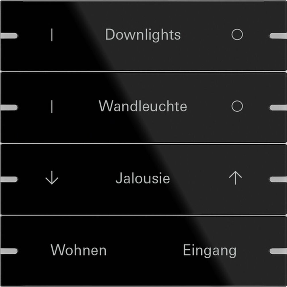 Gira Wippenset 4fach 503405