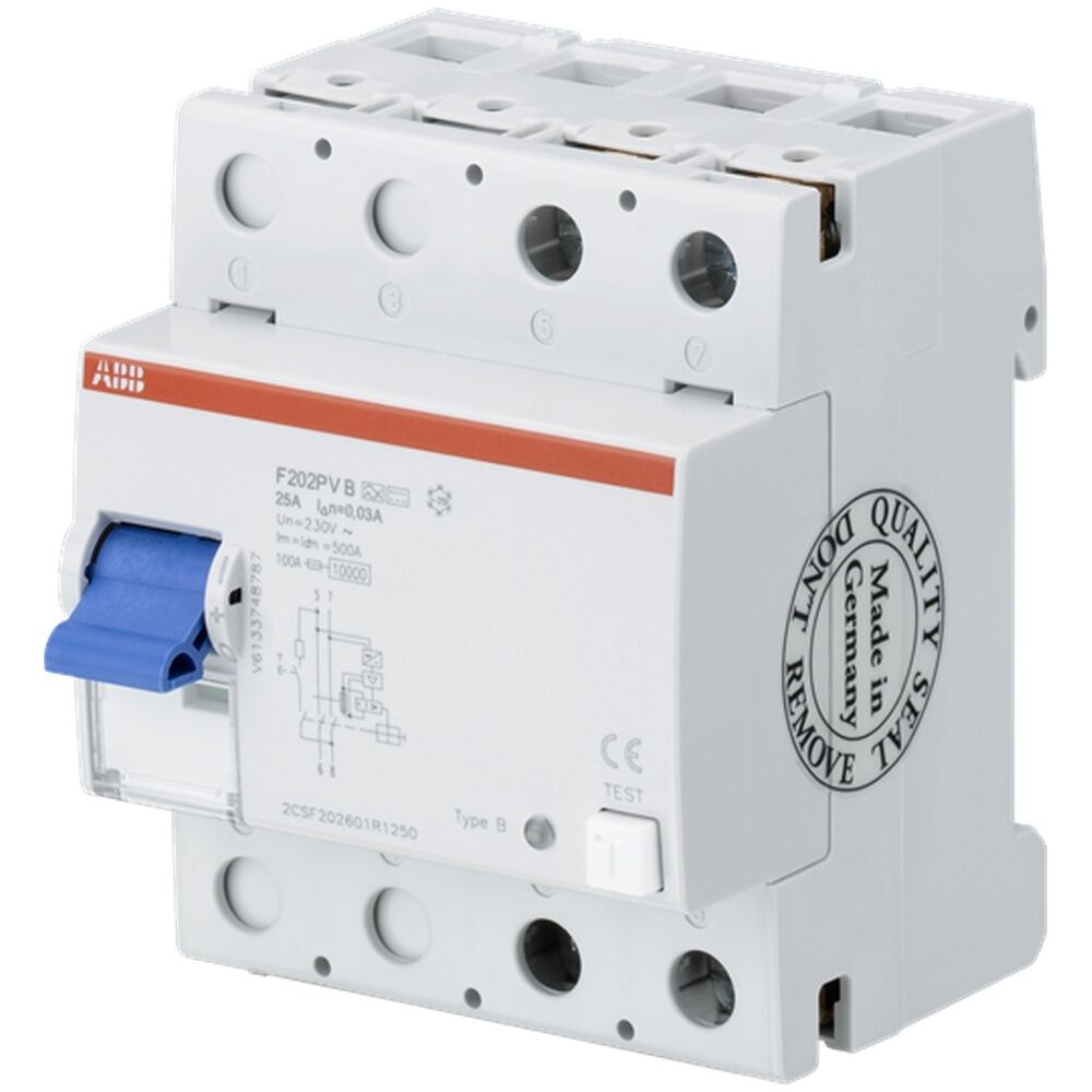 ABB Fehlerstrom Schutzschalter 2CSF202701R1160 Typ F202B+16/0,03