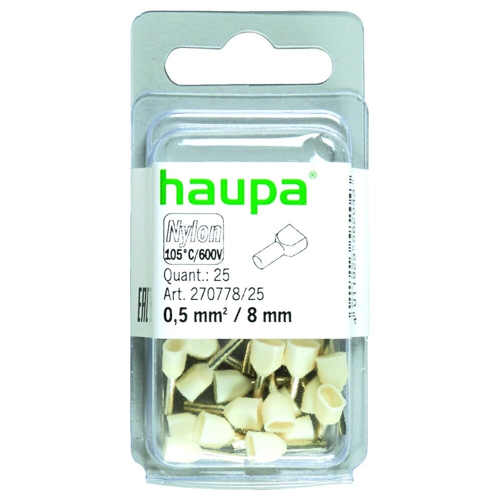Haupa Twin Aderendhülsen 270778/25