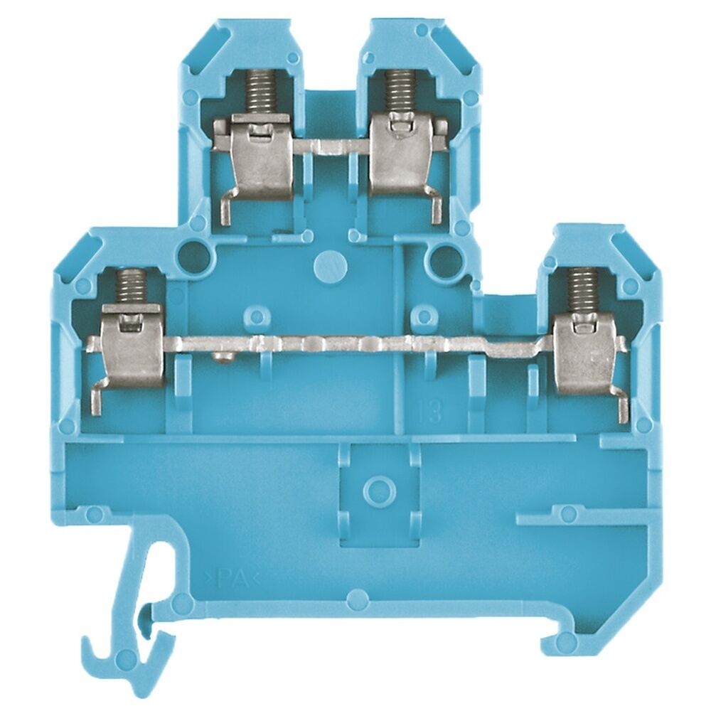 Weidmüller Mehrstock Reihenklemme 0590180000 Typ DK 4Q/35 BL