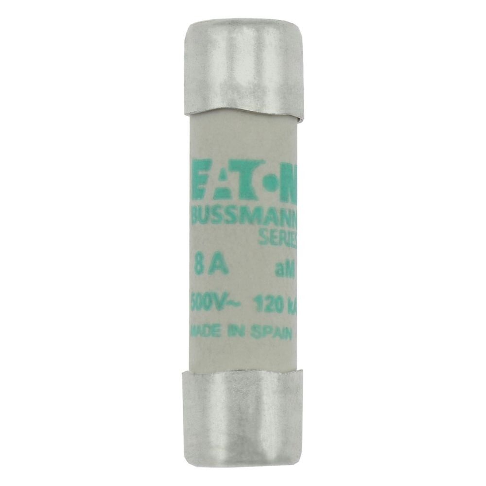 Eaton Sicherungseinsatz C10M8 Typ CYLINDRICAL FUSE 10 x 38 8A AM 500V AC