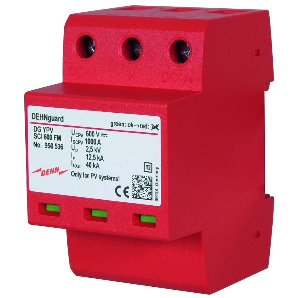 Dehn + Söhne Überspannungsableiter 950536 Typ DG YPV SCI 600 FM