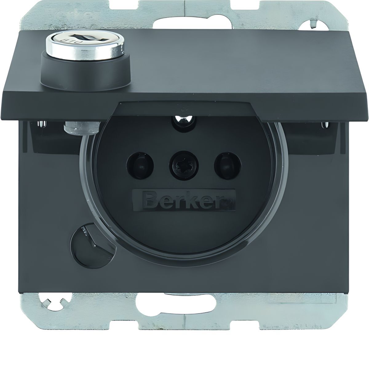 Berker Steckdose mit Erdstift 6768117006