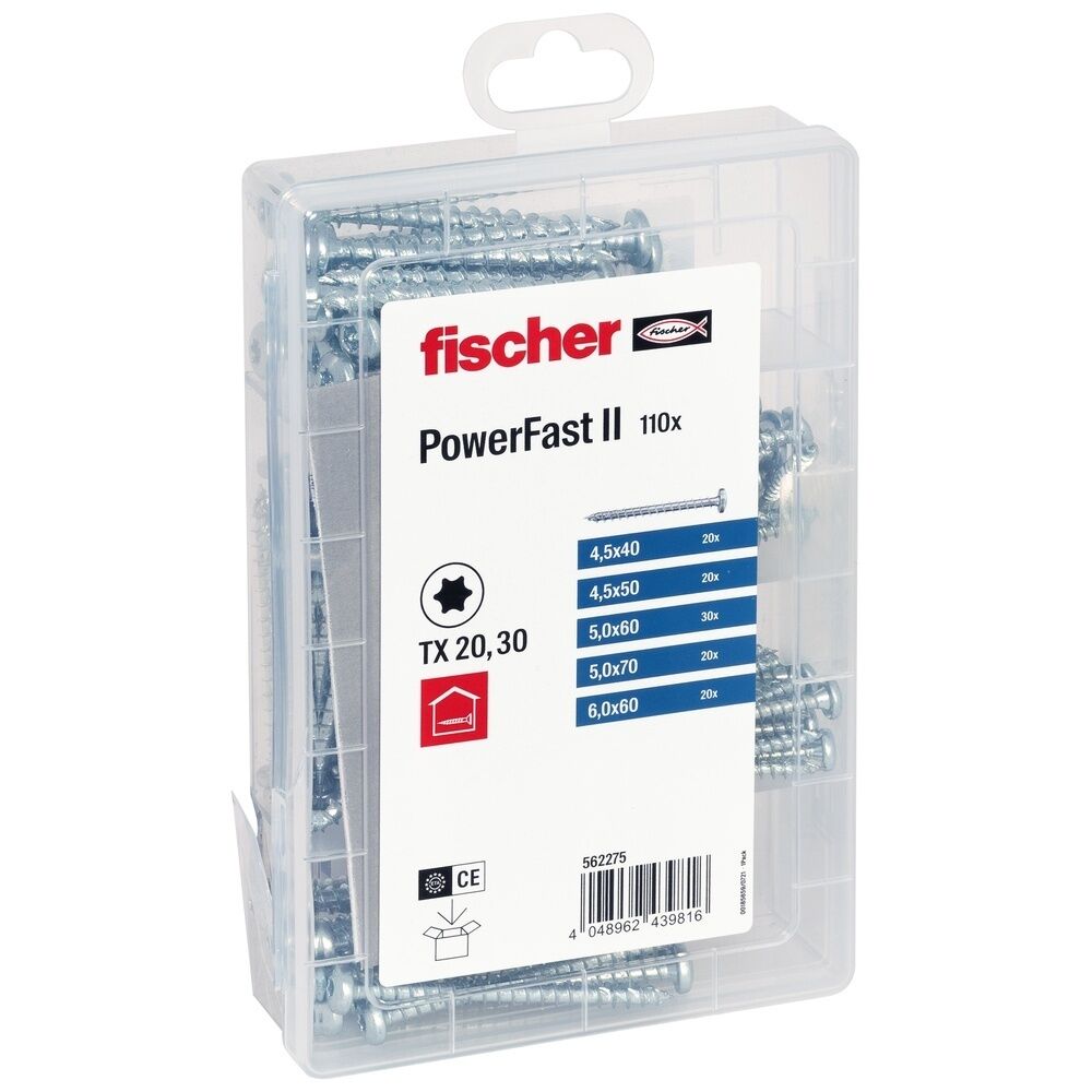 Fischer Meisterbox 562275 Typ Profibox Schraube FPF II TX PanHead