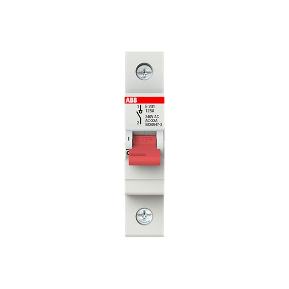 ABB Schalter für Reiheneinbau 2CDE281001R0125 Typ E201/125R