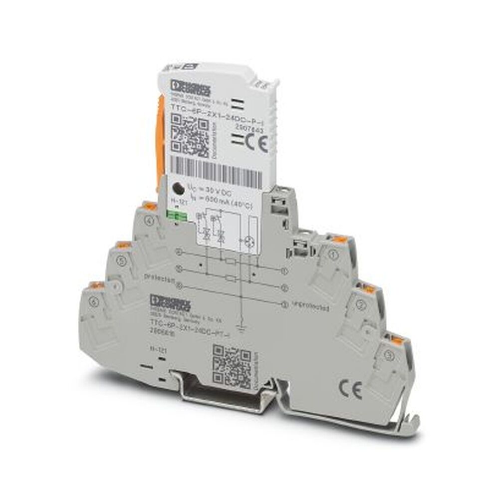Phoenix Contact Überspannungsschutzgerät 2906816 Typ TTC-6P-2X1-24DC-PT-I