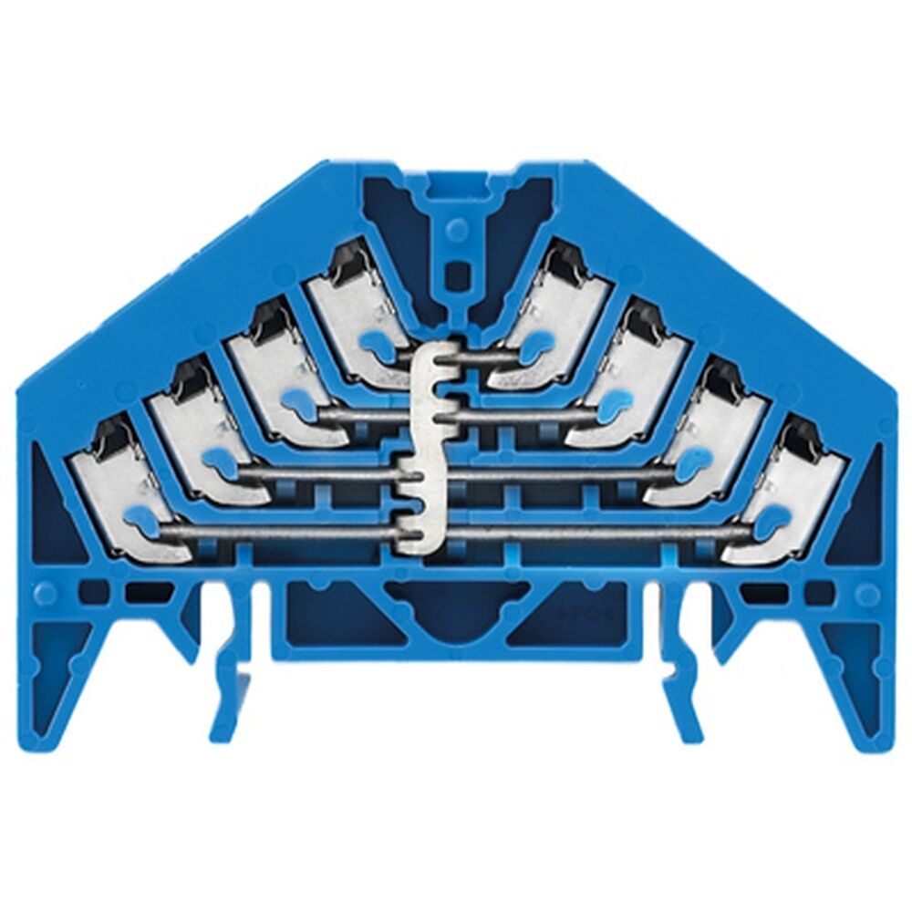 Weidmüller Potentialverteilerklemme 1267920000 Typ PPV 4 BL 35X7.5 DGR