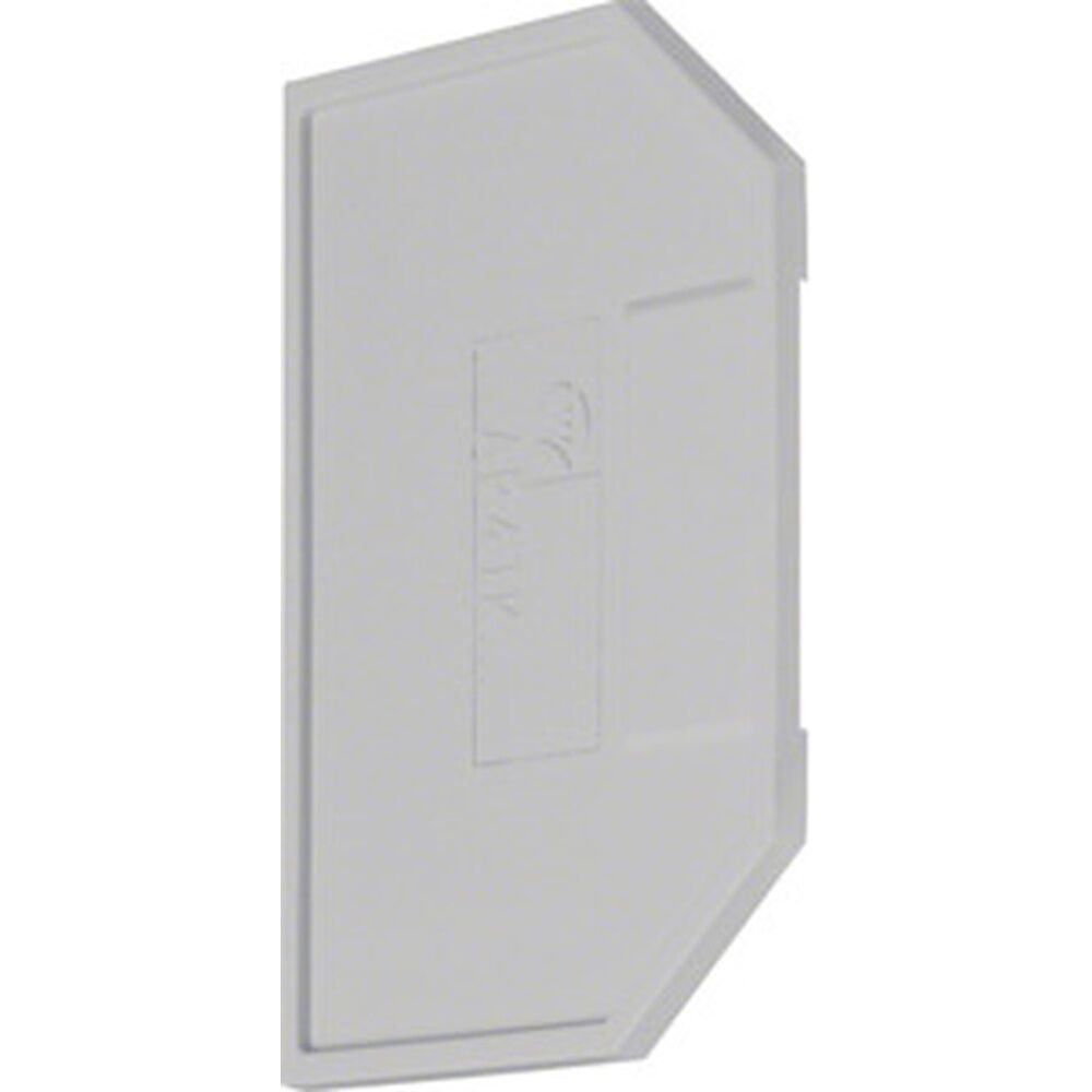 Hager Endplatte KWE27G