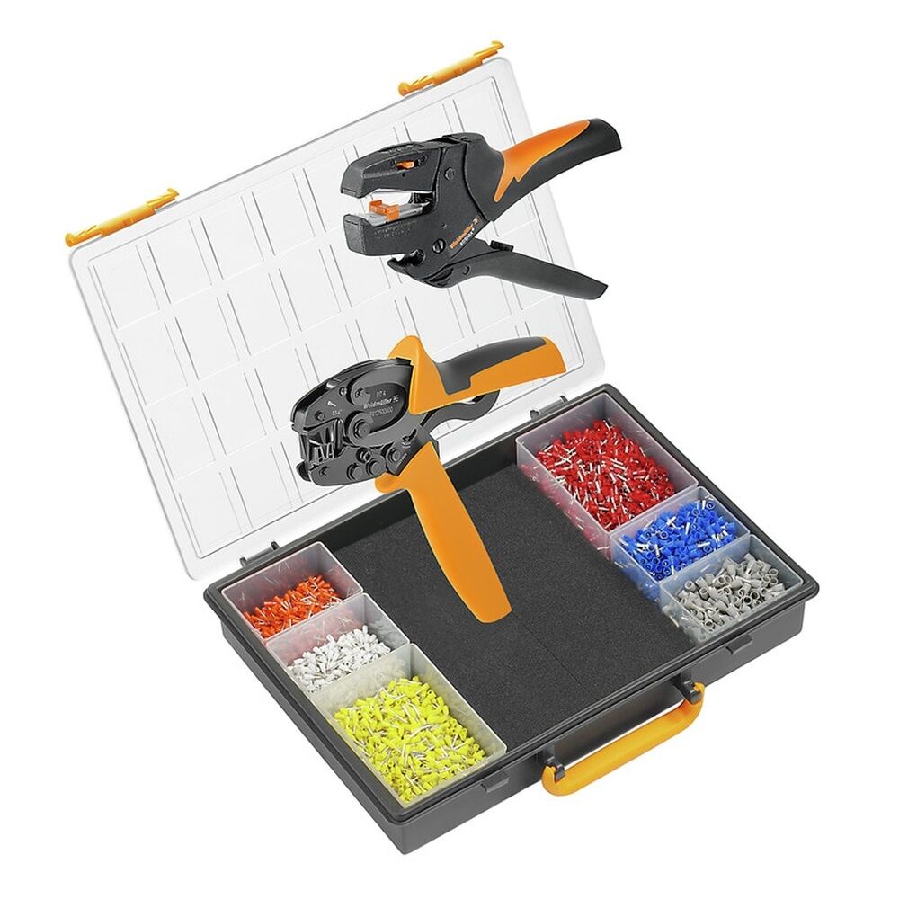 Weidmüller Sortimentskasten bestückt 9025800000 Typ CRIMP-SET PZ 4