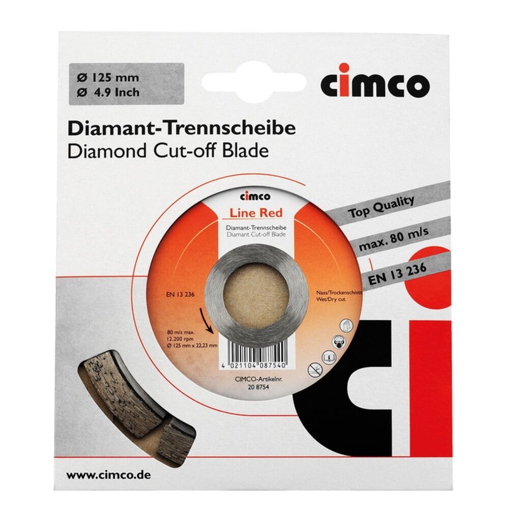 Cimco Diamant Trennscheiben 208754