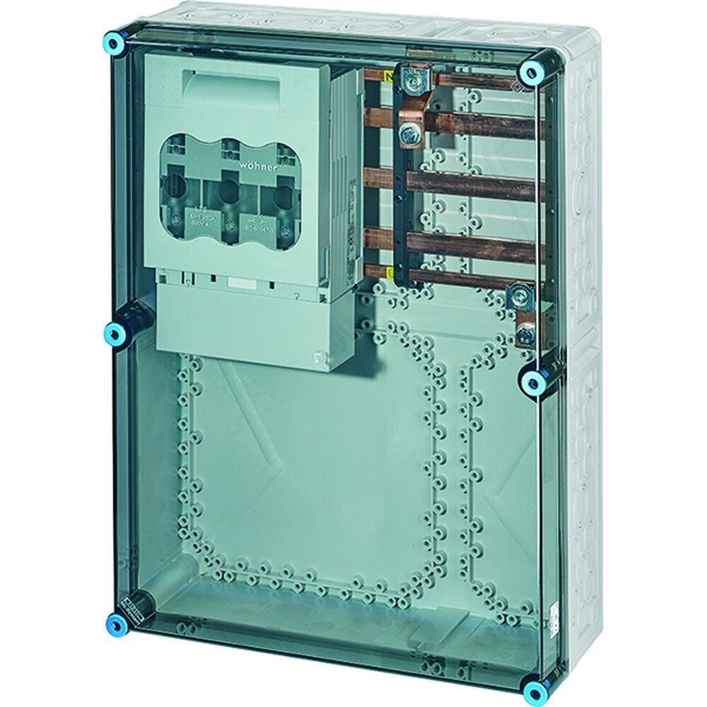 Hensel NH Sicherungslasttrennschaltergehäuse Mi 6678 Nr. 20001431