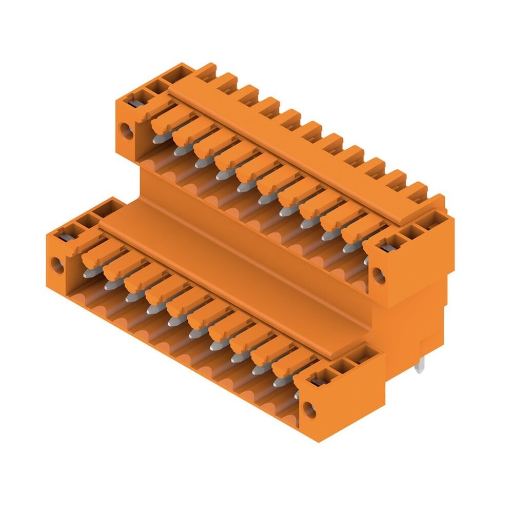 Weidmüller Leiterplattensteckverbinder 1669660000 Typ SLD 3.50V/22/90F 3.2SN OR BX