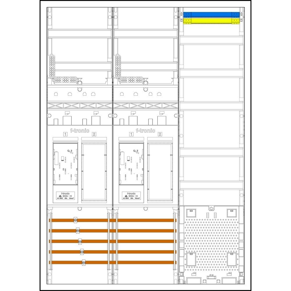 f-tronic Komplettschrank 7195500 Typ EHZ732APZL