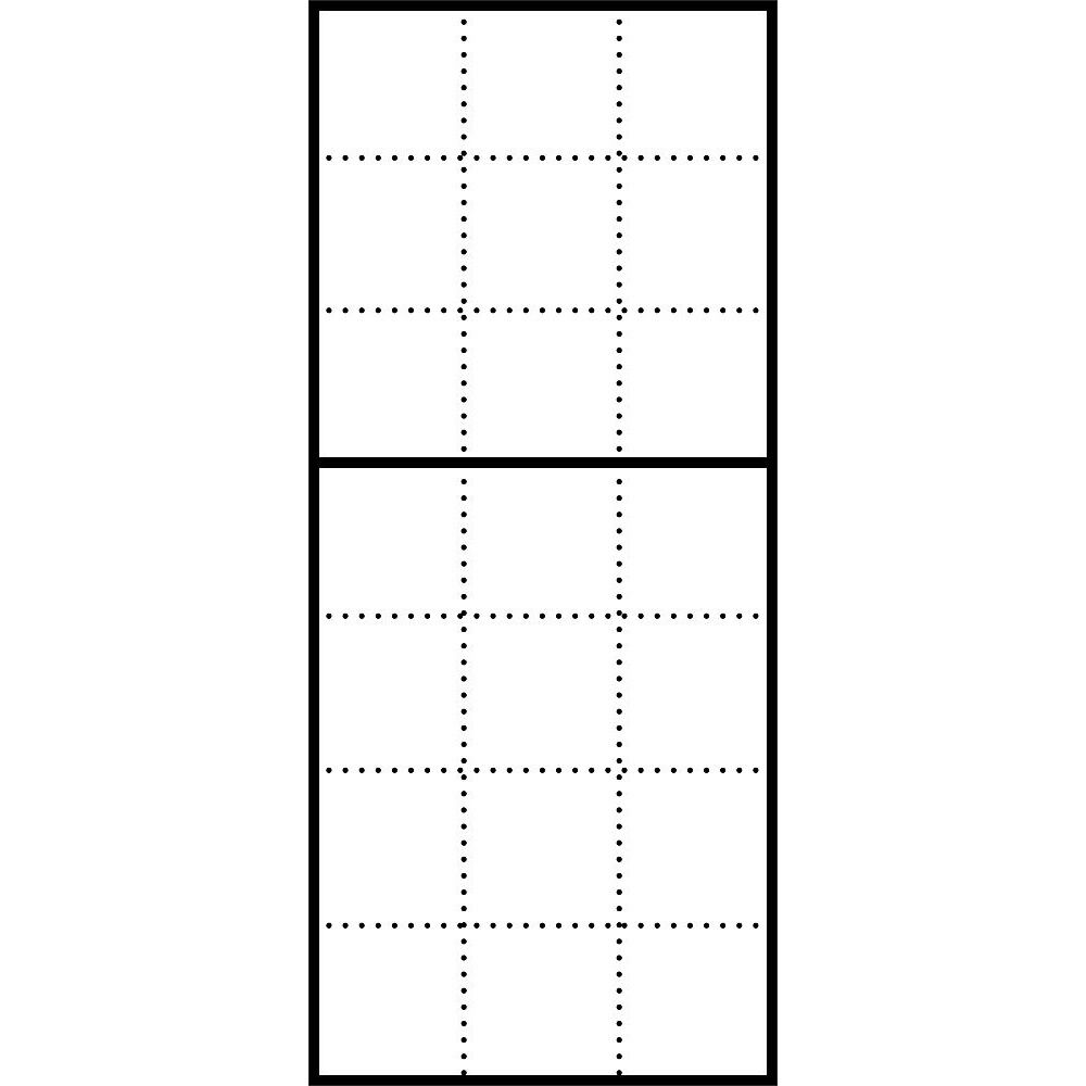 Siedle Kombirahmen 200029105-00 Typ KR 611-7/3-0 W