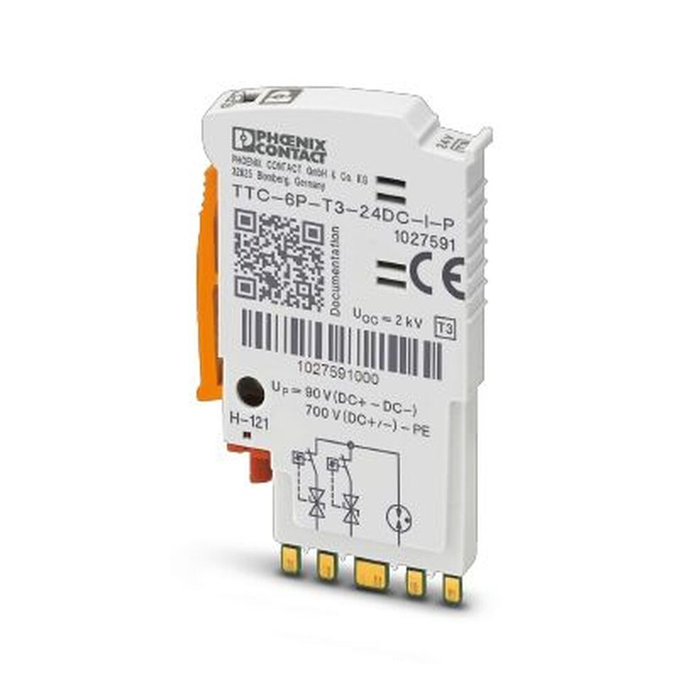 Phoenix Contact Überspannungsschutzstecker Typ 3 1027591 Typ TTC-6P-T3-24DC-I-P