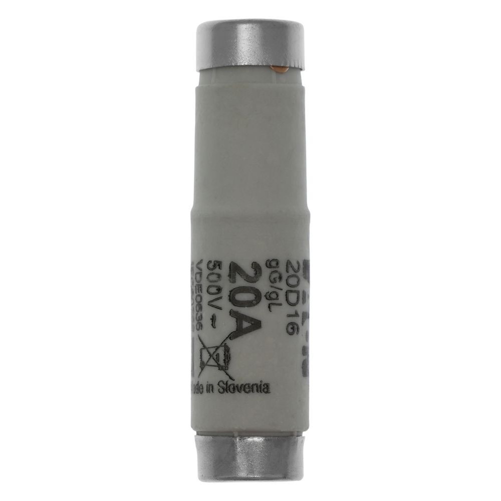 Eaton Sicherungseinsatz 20D16 Typ FUSE-D1 20A T GL/GG 500VAC E16