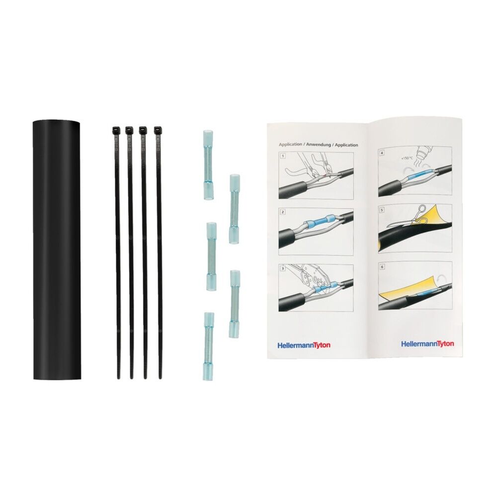 Hellermann Kabel Reparatur Set 380-04019 Typ LVRK-L-24/6-200-PO-X-BK