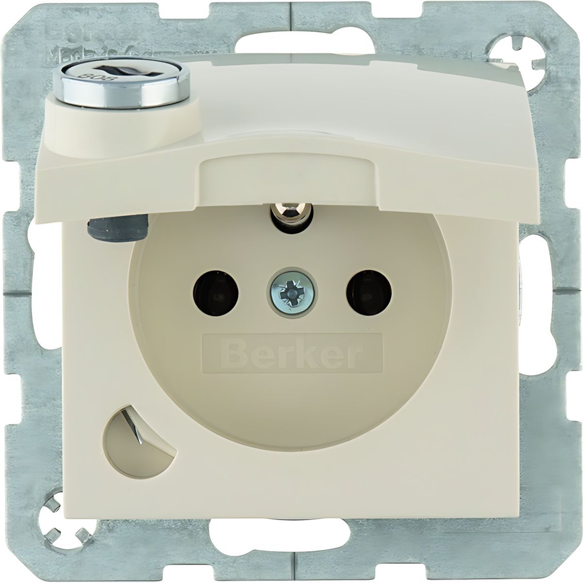 Berker Steckdose mit Erdstift 6768118982