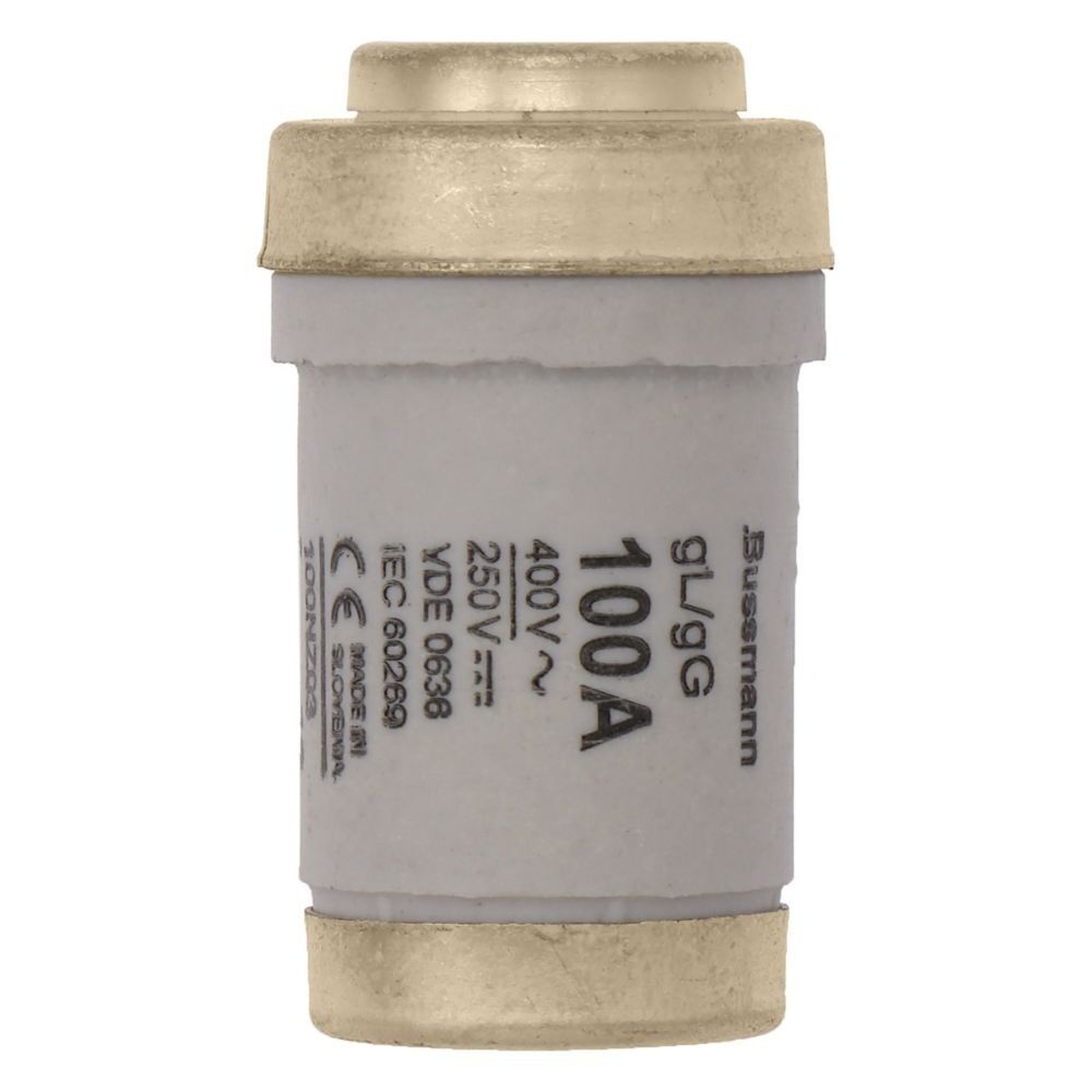 Eaton Sicherungseinsatz 100NZ03 Typ FUSE-D03 100A T GL/GG 400VAC M30