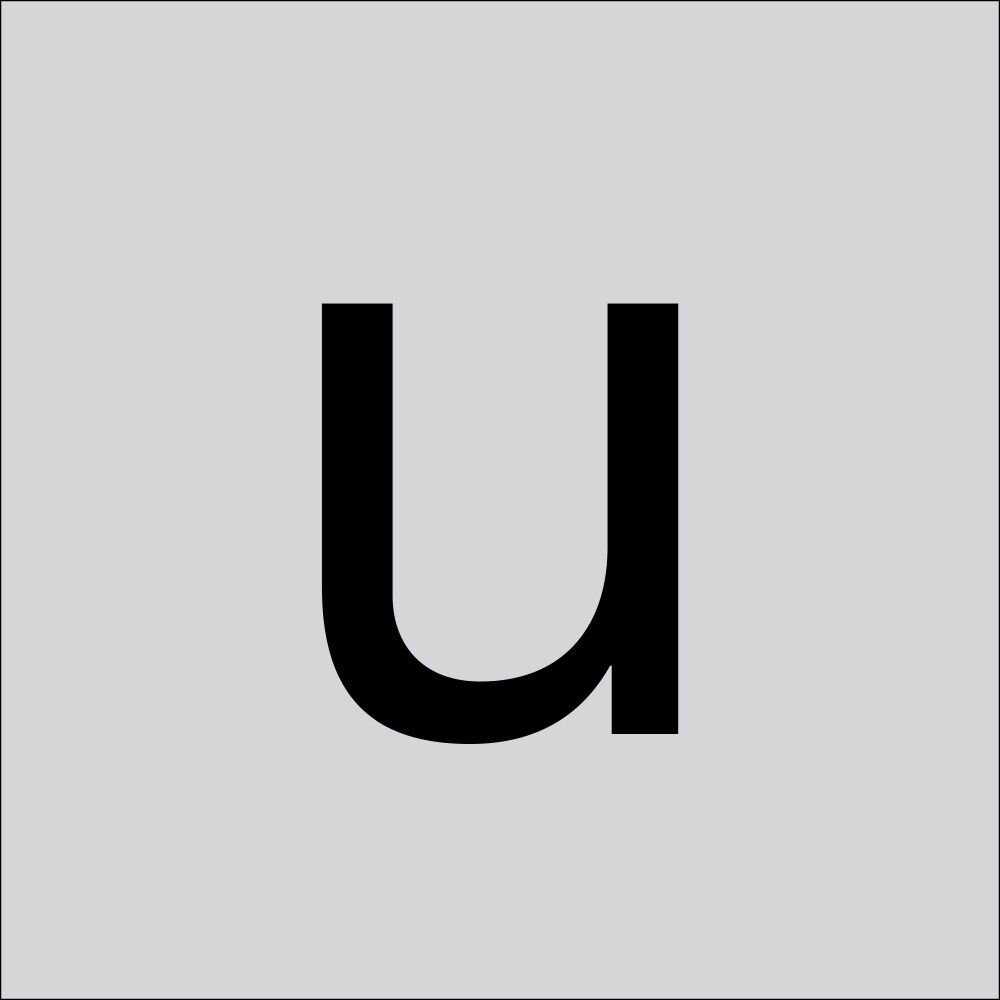 RZB Kleinbuchstabe 99221.003.U/K