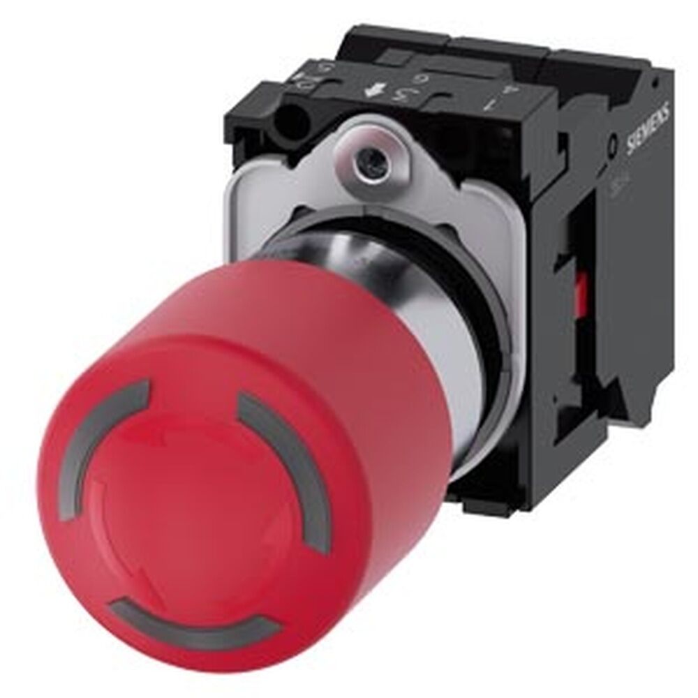 Siemens Not Halt Pilzdrucktaster 3SU1152-1GB20-3PW0