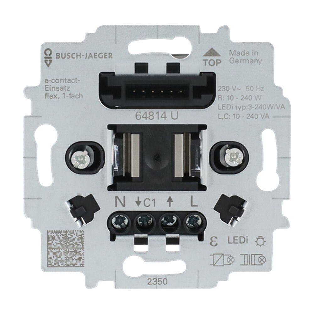 Busch-Jaeger e contact Einsatz flex 64814 U Nr. 2CKA006800A3047 