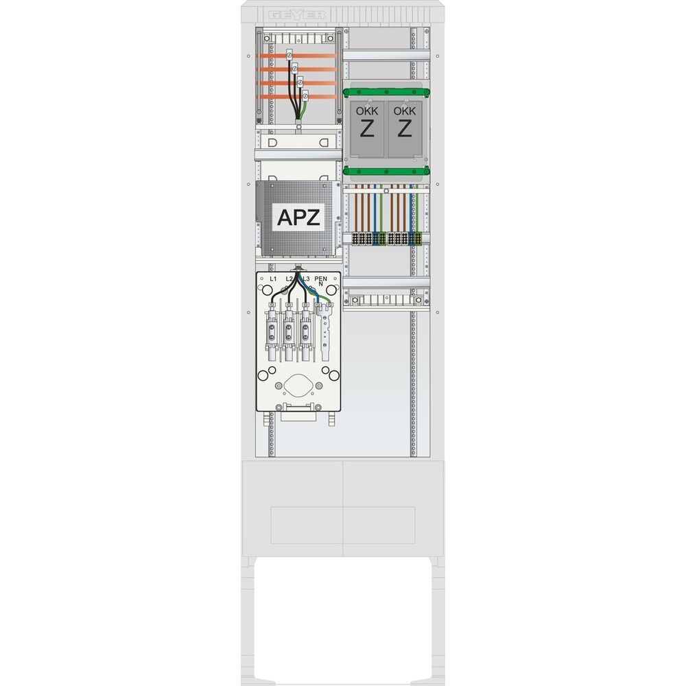 ABN Zähleranschlusssäule SZ205EA2403
