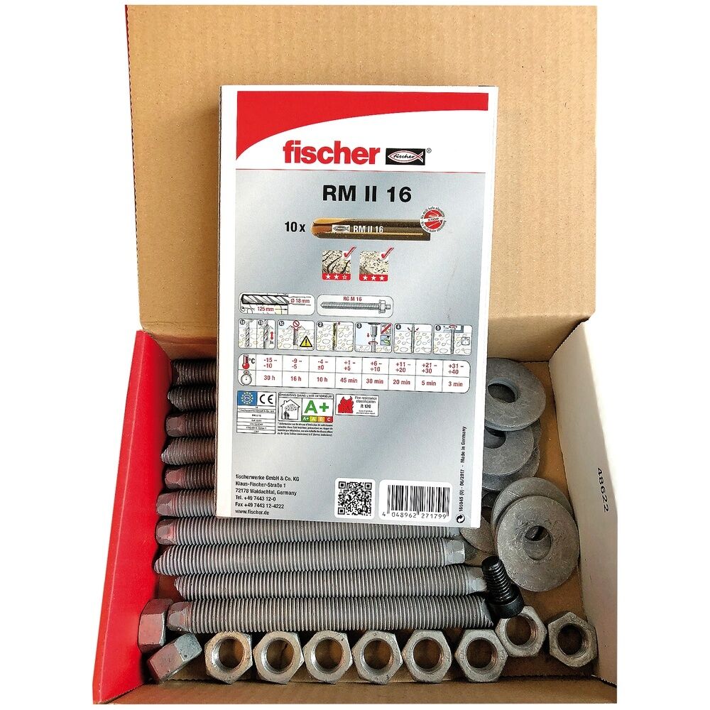 Fischer Verbundanker 540764 Typ RM II LA 16x165 fvz.