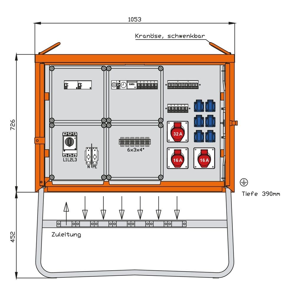 Walther-Werke Beleuchtungsverteiler WV0253BER1