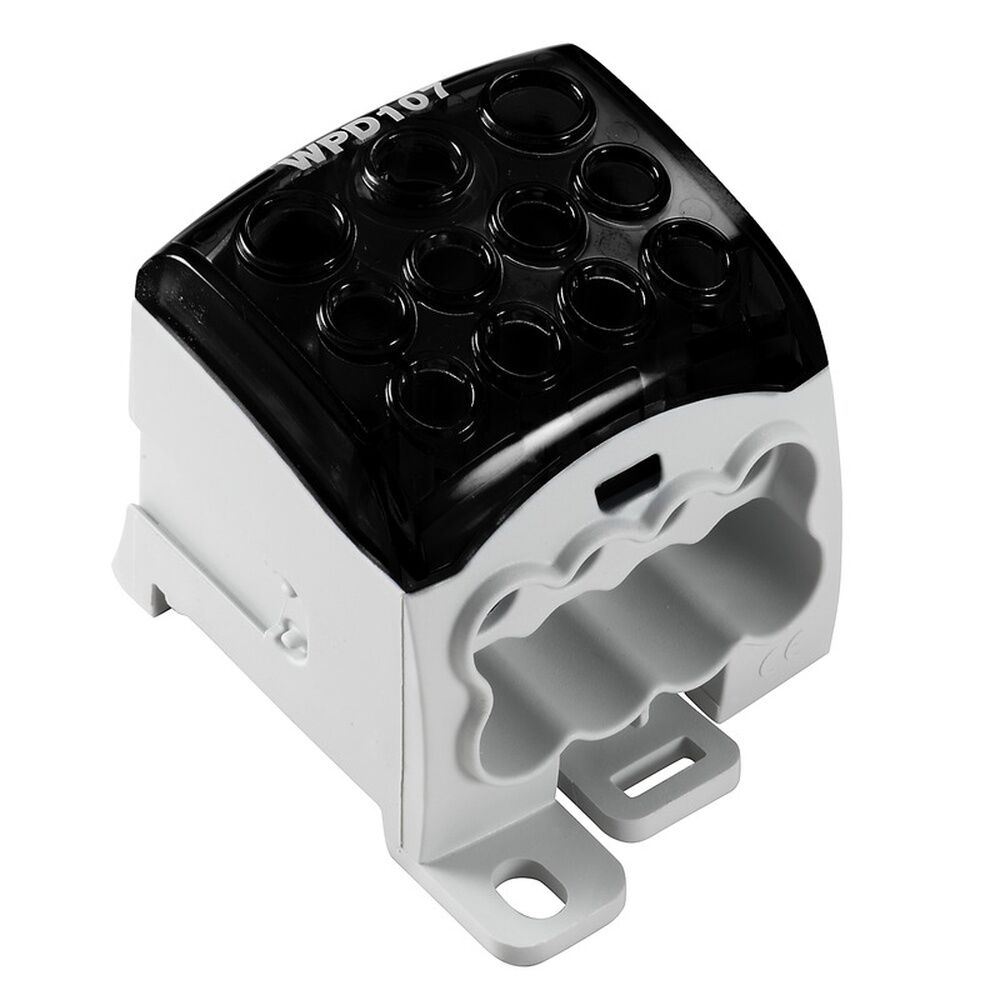 Weidmüller Potentialverteilerklemme 2725450000 Typ WPD 107 1X95/2X35+8X25 BK