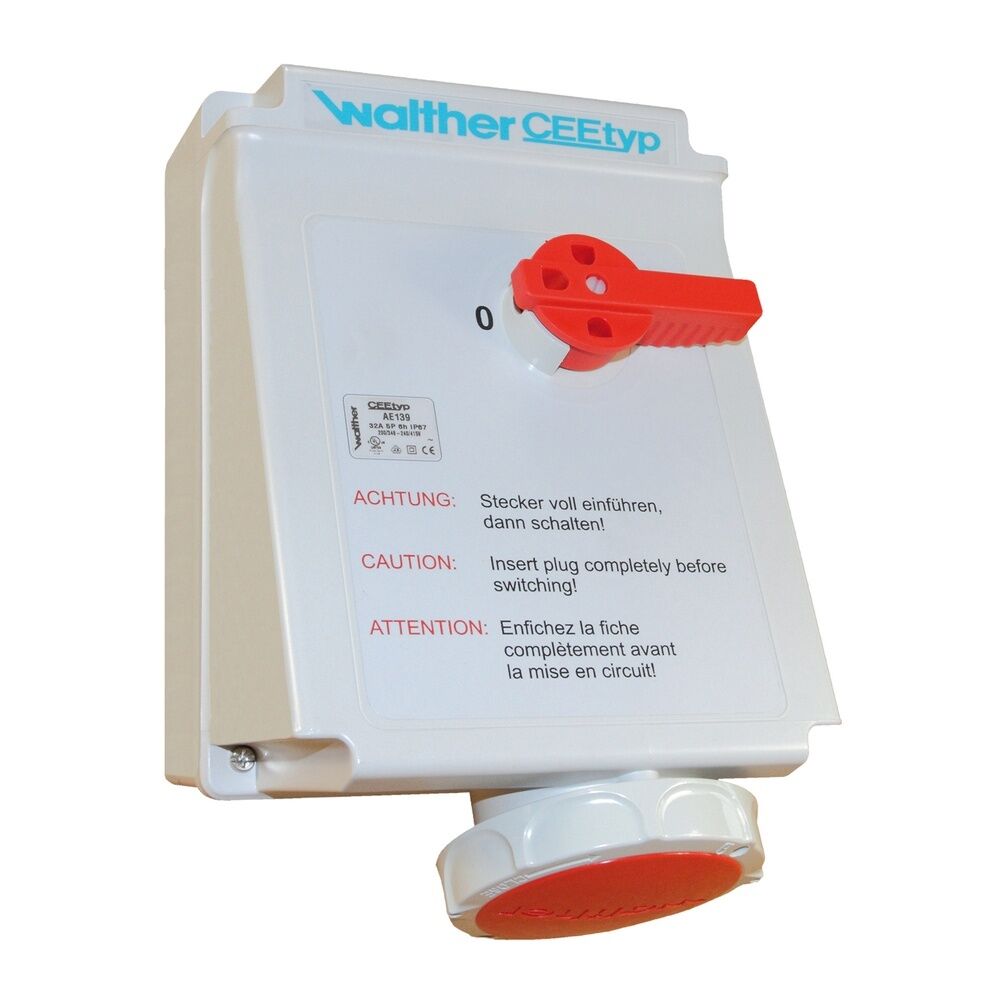 Walther-Werke Wandsteckdose AE119309