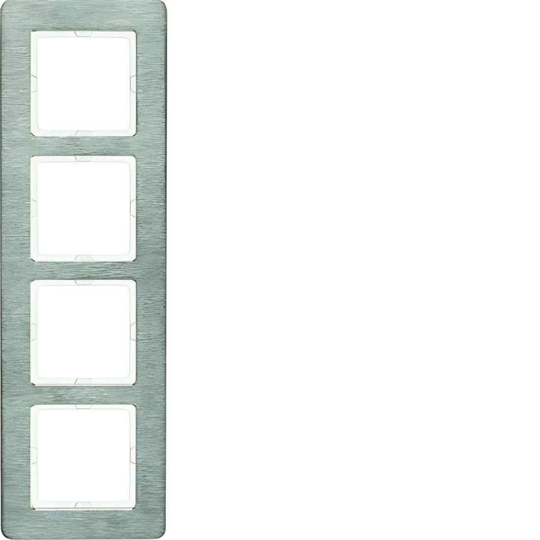 Berker 4fach Rahmen 10146083