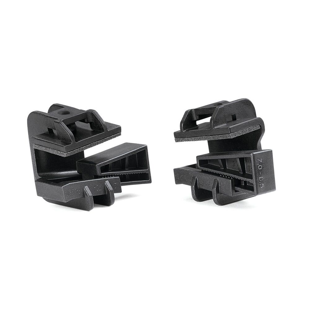 Hellermann Trägerklammer 151-01186 Typ Beam Clamp B with foam-PA6GF30-BK