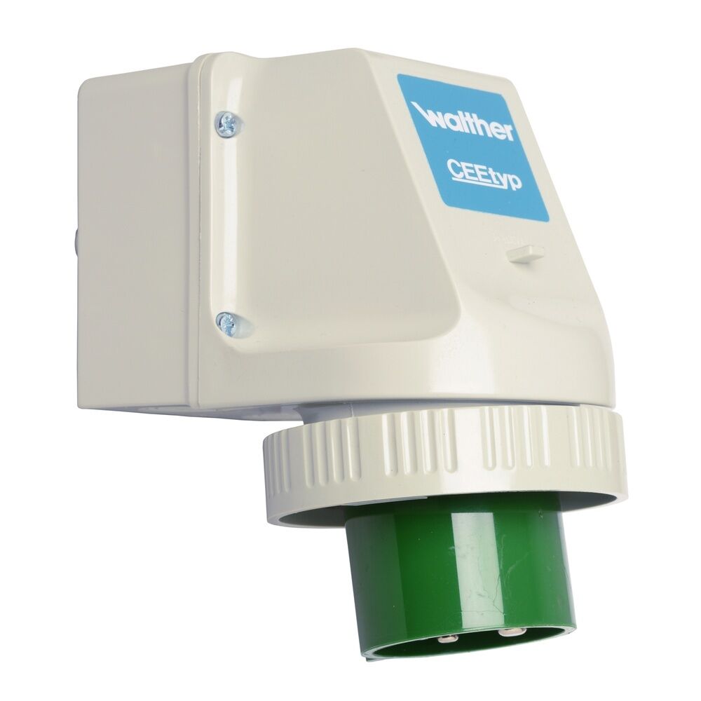 Walther-Werke Wasserdichter Wandgerätestecker 638410