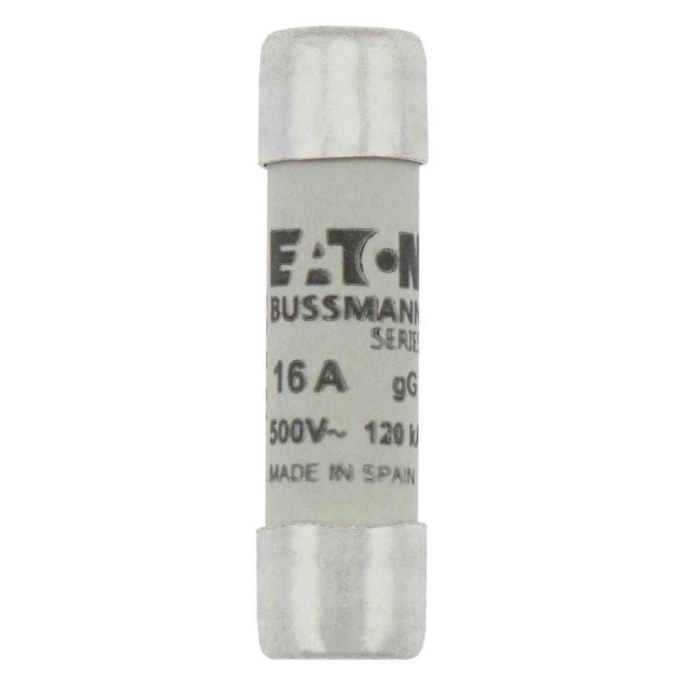 Eaton Sicherungseinsatz C10G16 Typ CYLINDRICAL FUSE 10 x 38 16A GG 500V AC