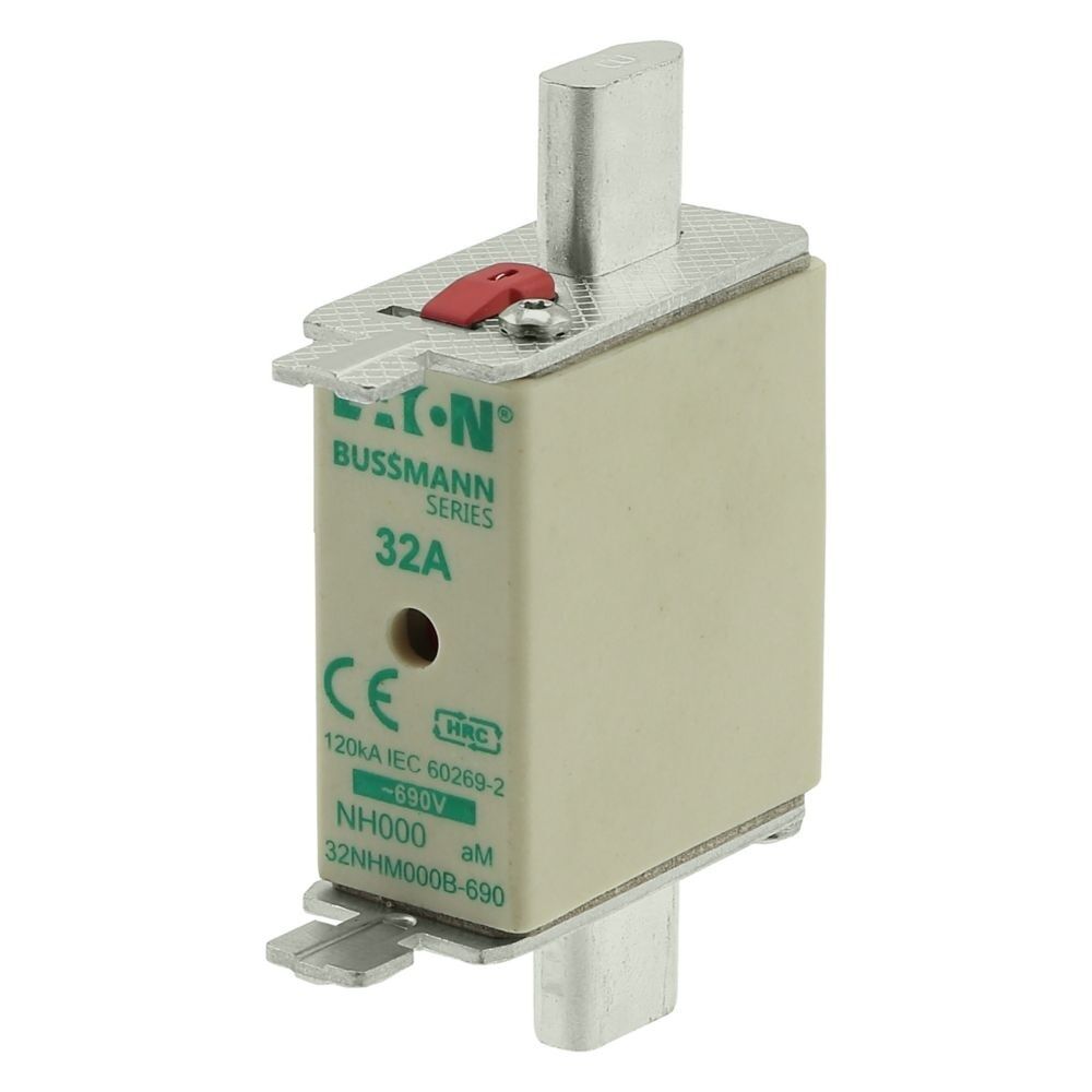 Eaton Sicherungseinsatz 32NHM000B-690 Typ NH FUSE 32AMP 690V aM SIZE 000 DUAL IND