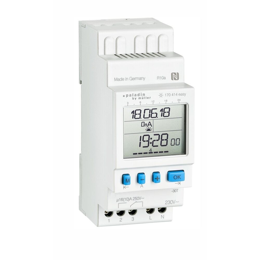 Hugo Müller Analoge Zeitschaltuhr 23639 Typ 170414easy 