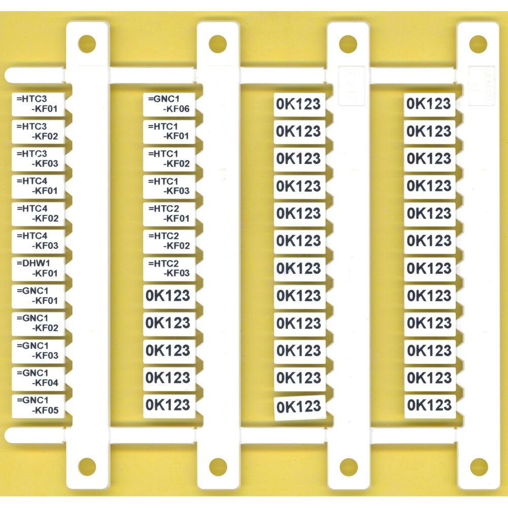Finder Bezeichnungsschildmatte 060.48
