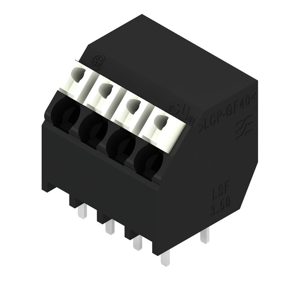 Weidmüller Leiterplattenklemme 1887360000 Typ LSF-SMT 3.50/04/135 3.5SN BK RL