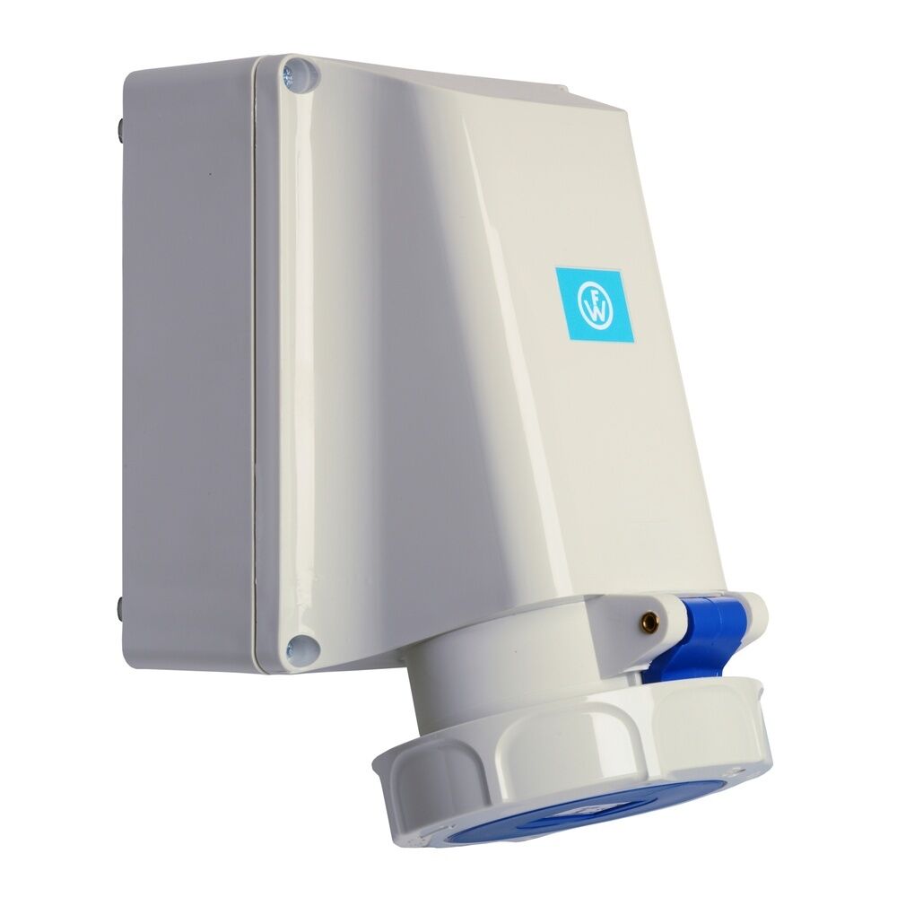 Walther-Werke Wasserdichte Wandsteckdose 169504