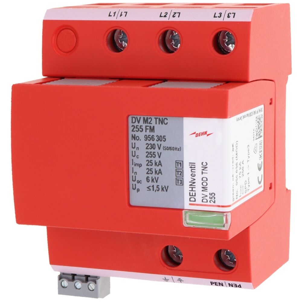 Dehn + Söhne Kombi Ableiter 956305 Typ DV M2 TNC 255 FM